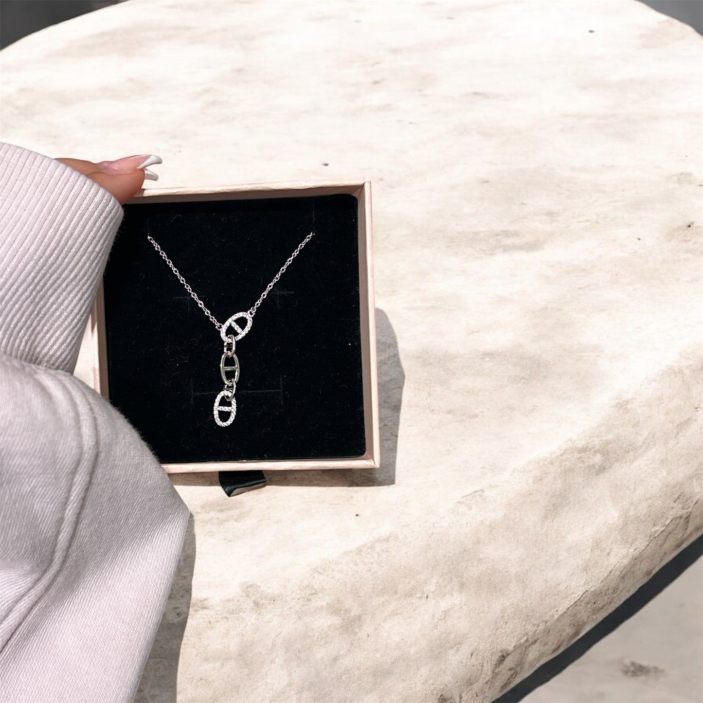 CD Necklace - SILVER