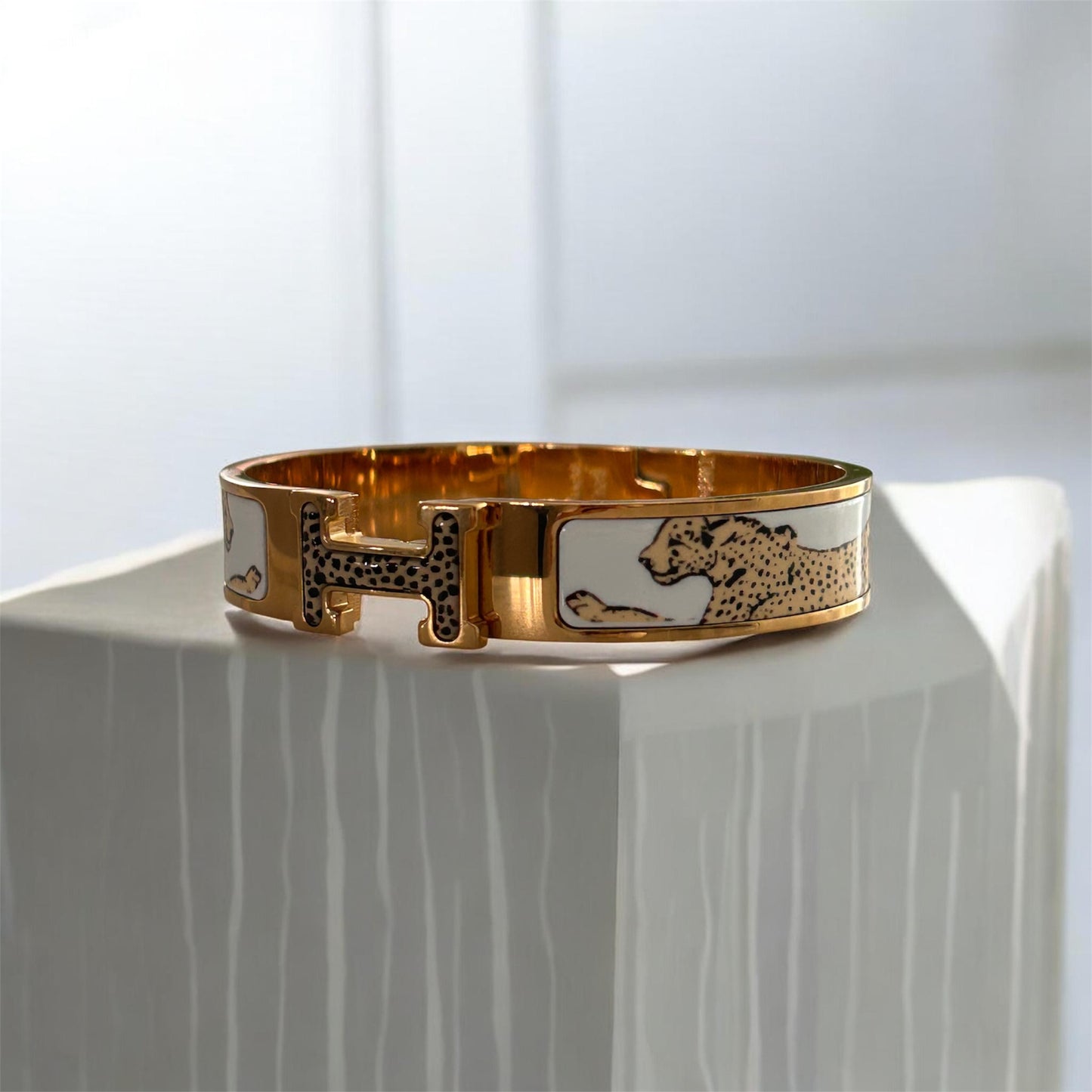 Leopard H Bracelet