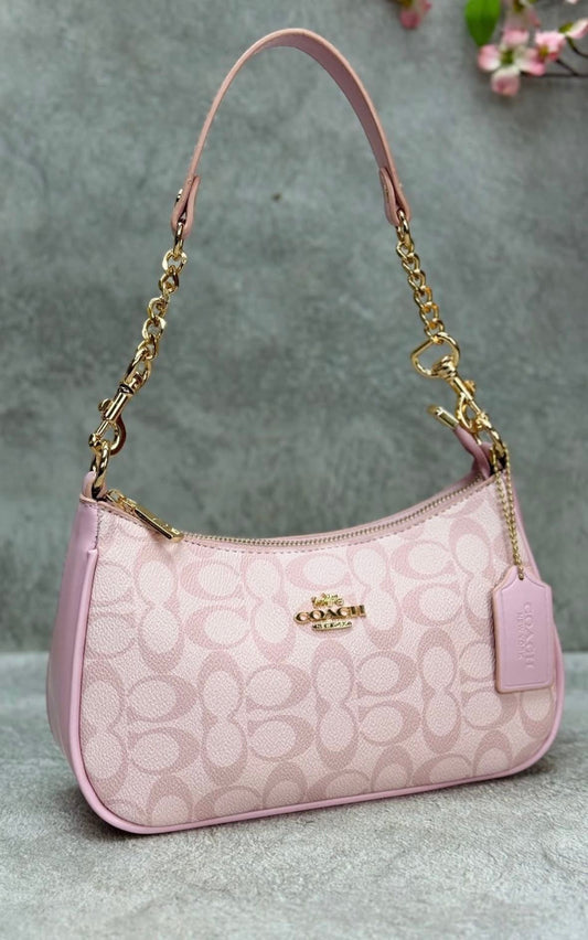 Pink Leather Bag
